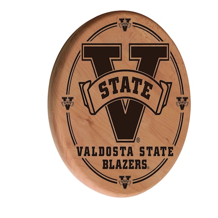 Holland Bar Stool Co Valdosta State University 13" Laser Engraved Solid Wood Sign WSgnLNatValdSt