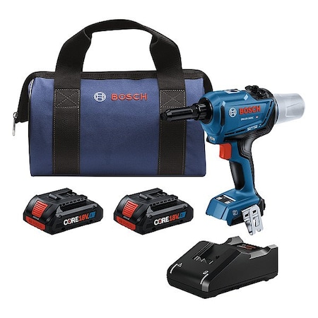 Bosch Rivet Tool, 0.96875 in L, 18 V DC GRG18V-3600CB24