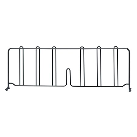 Quantum Storage Systems WIRE SHELF DIVIDER BLACK 24in DIV24BK