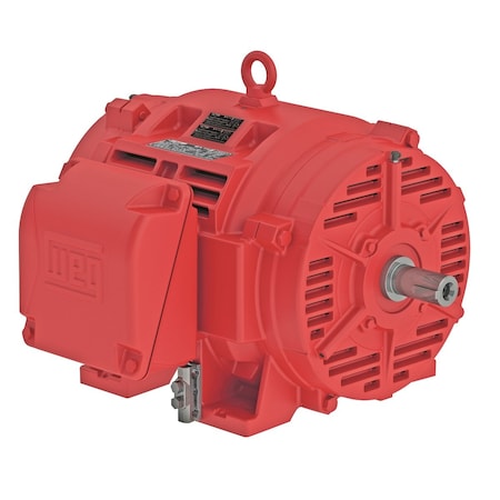 Weg 125 HP 3600 RPM 230/460 V ODP 404/5TS 3 PH 12536OP3EFP404TS-W40