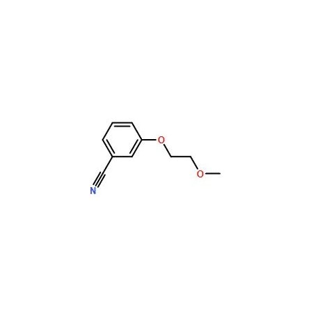 Ak Scientific 3-(2-Methoxyethoxy)benzonitrile (100mg), CAS 80407-67-6 2530AC-100mg