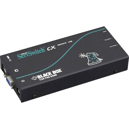 Black Box Black Box KVM Extender, RJ45 KV04AUS-REM