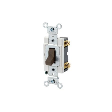Leviton Switch Brown Single Pole 20A 120/277V CSB1-20