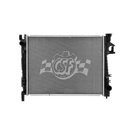 Csf 1 Row Plastic Tank Aluminum Core Radiator 3715
