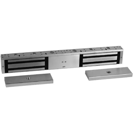 Rci Double 1200 lb. Multimag, 12/24 VDC, Security Condition Sensor, Double Outswing Doors, Brushed Alum 8320 2SCS 28