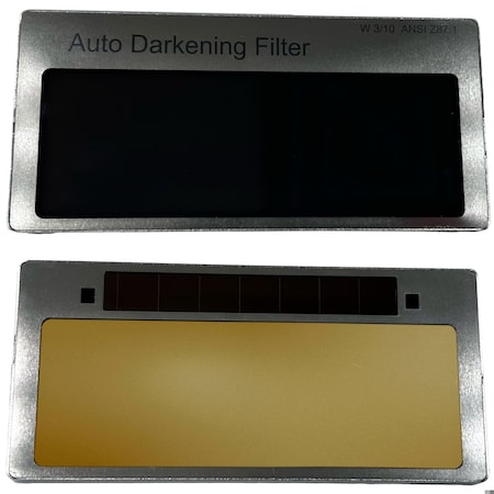 Armour Guard Mage Gold Plated 2 X 4-1/4 Stainless Steel ADF Shade 11. AGMAGEGOLD2X4H11