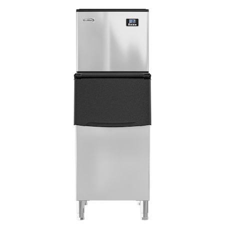 Koolmore 25 in. Stainless-Steel Commercial Ice Maker with Full Cube Production, 420 Lbs/24h KM-CIM-400