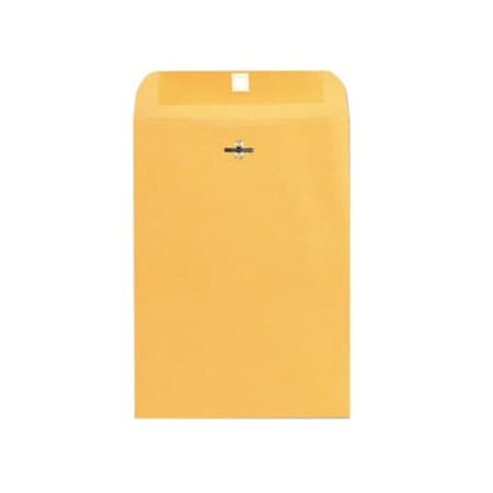 Universal Clasp Catalog Envelopes, 28 lb., 9"W x 12"H, Kraft, 100/Pack 35264