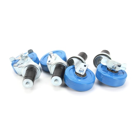 Town Food Service 4' Casters, w/ Brake, SM-24-L, SM-30-R, SM-36-R, 4PK 250510