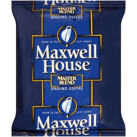 Maxwell House Coffee Master Blend Ground Coffee 1.1 oz., PK42 00043000866351
