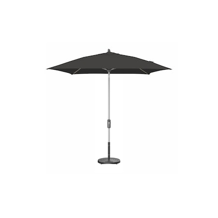Treasure Garden 7.5 ft Square Patio Umbella, aluminum, fiberglass ribs, outdoor, Coal UM847SQ-SS 5489 Coal