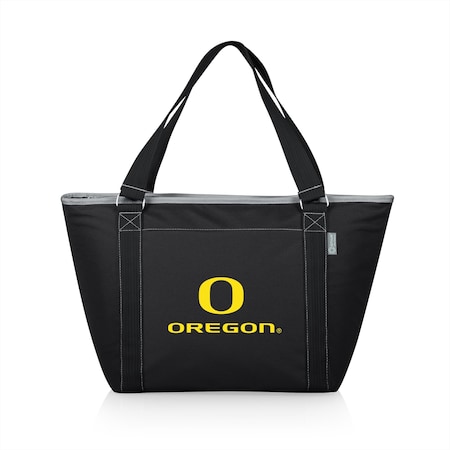 Picnic Time Family Of Brands NCAA Oregon Ducks Topanga Tote Cooler Bag - Soft Cooler Bag - Picnic Cooler, Black 619-00-175-474-0