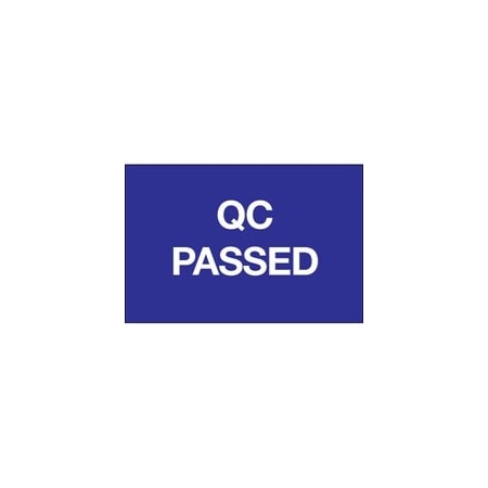 Bubblefast 2 x 3'' - ''QC Passed'' Labels BFDL1143