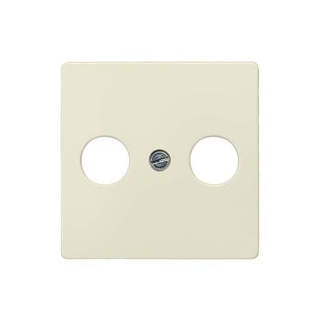 Siemens DELTA i-system electrical white antenna cover plate 55x 55 mm for broadband 5TG2591