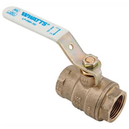 Watts 0.5 in. LF FBV-3C Ball Valve B2185272