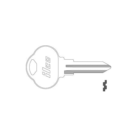 Ilco Unican Club Key Blank CB15 CLB15, 10PK 1591P