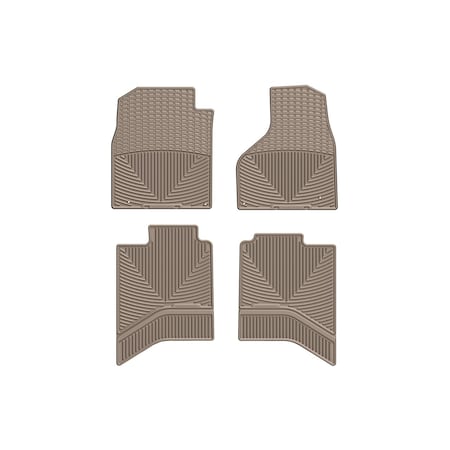 Weathertech Tan, Front and Rear All Weather Floor Mats W337TN-W336TN