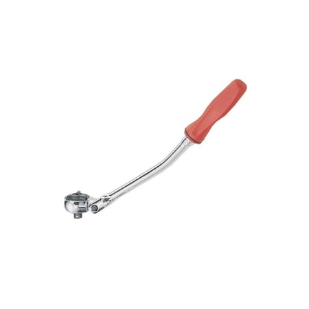 Genius Tools 3/8in Dr. Bent Handle Flex Head Ratchet 383383P