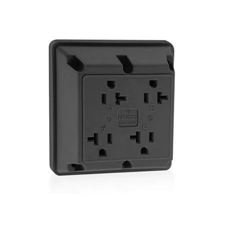 Leviton Four-In-One Receptacles 20 Amp, 125 Volt 21254-E