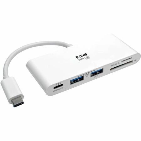 Tripp Lite 2PORT USB-C TO USB-A HUB MICRO SD & SD/MMC READER & USB CHARGING U460-002-2AM-C