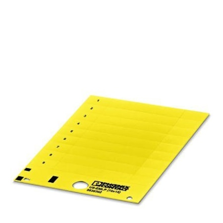 Phoenix Contact US-EMLP 70X15 YE Plastic label Card 0830325