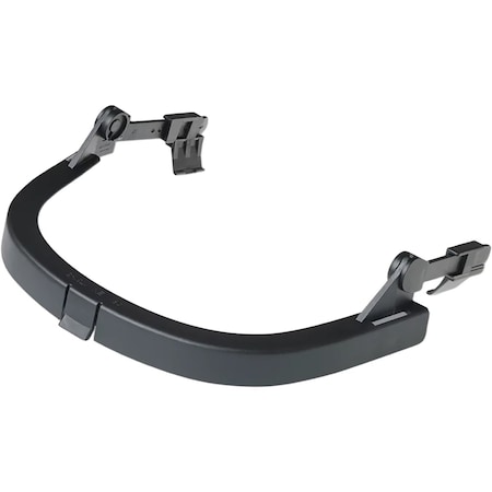 North Cap Style Hard Hat Bracket for Face Shields, Plastic, Slot Mount CP5005