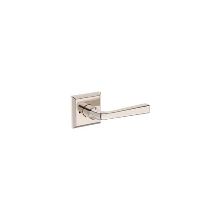 Baldwin Residential Door Levers Privacy Right Hand Lifetime Bright Nickel PVKINTSR055