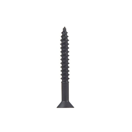 Hillman Cabinet Screws No. 8 S X 1 1/2 in L Phillips Black Phosphate Black Phosphate 39240