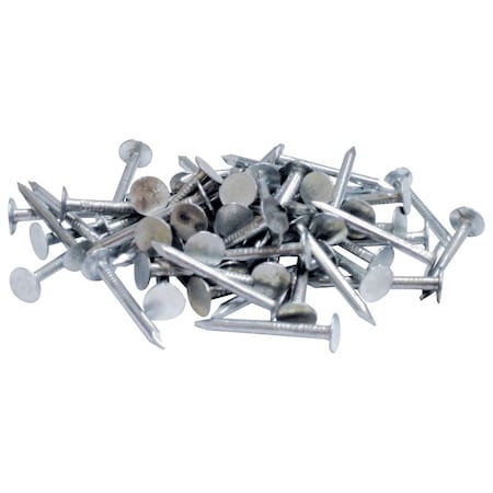 Pro-Fit Roofing Nail, 1-1/4 in L, 3D, Electro Galvanized Finish 0132072
