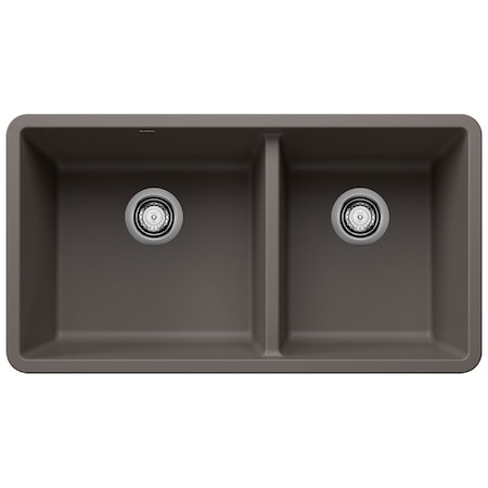 Blanco Precis 1-3/4 Bowl, Volcano Gray 443118