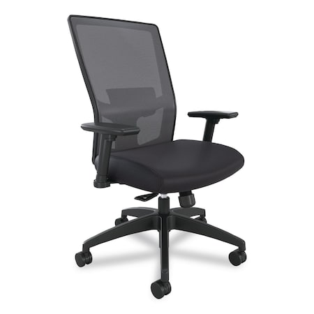Union & Scale Workspace2.0 500 Series Task Chair, Supports Up to 300 lb, 17.8" - 22.8" Seat Height, Black 51972