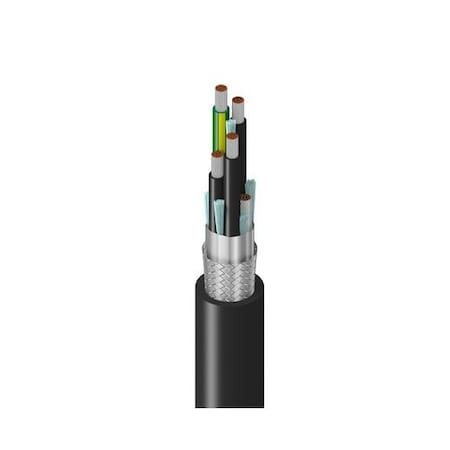 Belden Vfd 300% Ground, 3C+G 14 Awg Xlpe Insulation + Pvc Gnd, Os +Tc. Wttc 1000V 29501-010100