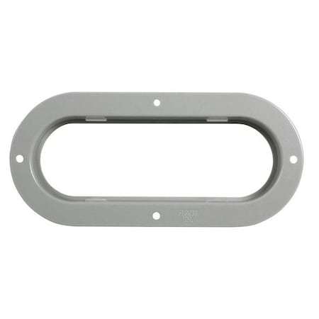 Grote Lighting 6in Oval Light Flange - Brackets & Grommets - Model BRK4220GPG