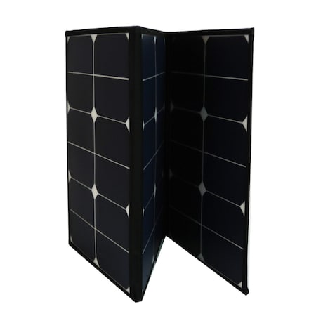 Aims Power Monocrystalline Solar Panel, 60 W, 19.8V DC, 3 A, 36 Cells, Spade PV60CASE