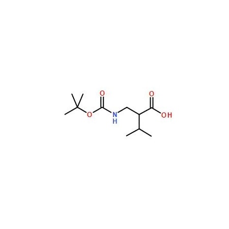 Ak Scientific N-Boc-3-amino-2-isopropyl-propionic acid (250mg), CAS 191664-14-9 TMBTV03-250mg