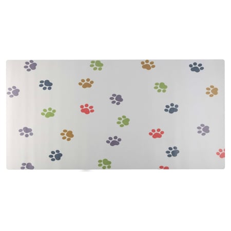 Petmaker Dog Mat for Food & Water, Crate Pad & Floor Protector X-Large PVC Memory Foam Pad w/ Non-Slip Bottom PET6420