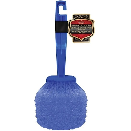 Sm Arnold SELECT Washing Brush, 2 in L Trim, 9-1/2 in OAL, Polypropylene Trim, Blue Handle 25-615