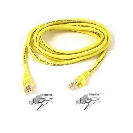 Belkin Patch Cable - Rj-45 (M) - Rj-45 (M) - 14 Ft - Utp - ( Cat 6 ) - Yellow A3L980-14-YLW-S