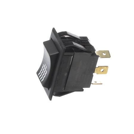 Unic Switch, 10-15A, 125-250VAC, 3/4HP, Steam, Black 43406