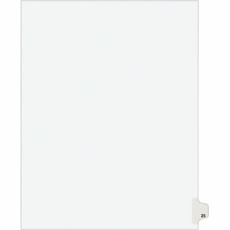 Avery Dividers, Index, Sidetab, 25 25PK AVE01025