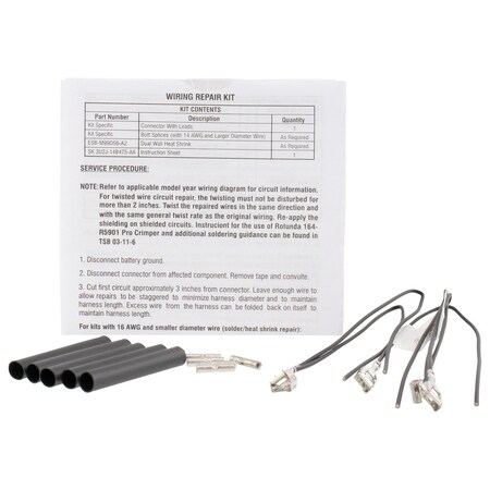 Motorcraft Fuel Pump Jumper Harness Kit,  WT1034