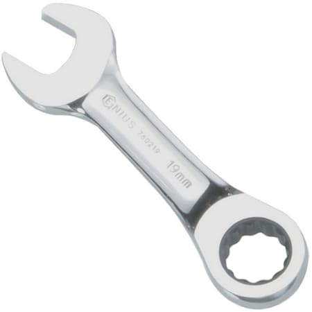 Genius Tools Conbination Stubby Racheting Wrenches 770214