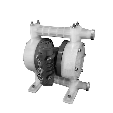 Prolube Double Diaphragm Pump, Polypropylene, Air Operated 44731