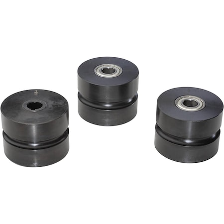 Grizzly Round Tube Rollers, 1/2" T33025