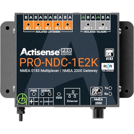 Actisense PRO NMEA 0183 Multiplexer/NMEA 2000 Gateway PRO-NDC-1E2K