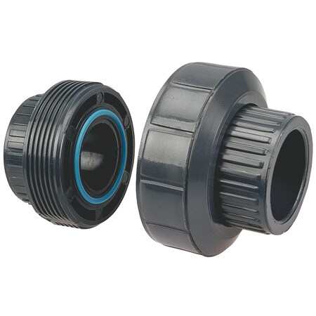 Nibco 4533E 21/2 Socket Union PVC 80/Epdm CA20105