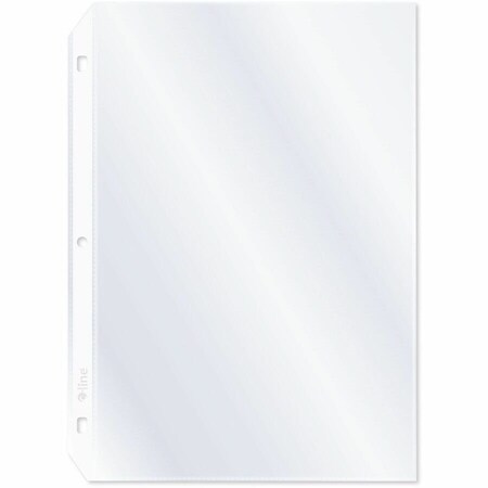 C-Line Products 5-1/2" x 8-1/2" Clear Mini Size Heavyweight Poly Sheet Protectors, 50/BX 62058