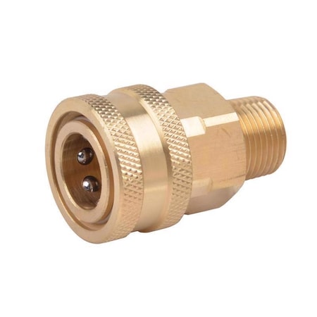 Surfacemaxx 3/8-in Male NPT x 3/8-in Female Quick Connect Coupler 4200 psi SMX-PWA302
