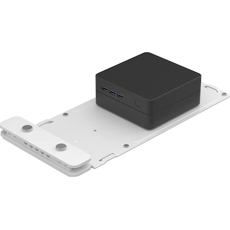 Logitech PC Mount - Mounting bracket, White - 75 x 75, 100 x 100 - VESA Mount Compatible - Steel 952000097