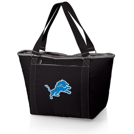 Picnic Time Family Of Brands Detroit Lions - Topanga Cooler Tote Bag, (Black) 619-00-175-114-2
